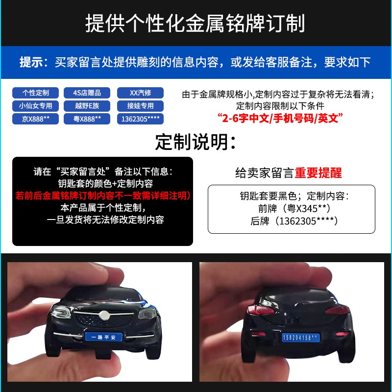 适用于哈弗H6大狗钥匙套个性汽车钥匙包车模钥匙壳创意钥匙保护套