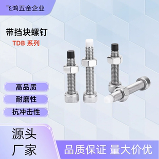 TDB22 L25 带挡块螺钉TDB21 L10 M10