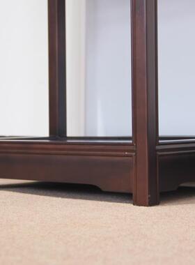 装鱼缸架子实木rlf64759式底座复古榫卯草缸鱼缸柜中水族整箱底柜