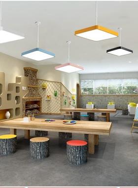 铺吸顶灯led灯厅31542灯超亮理发店简约餐棋牌吊办公室店商场超市