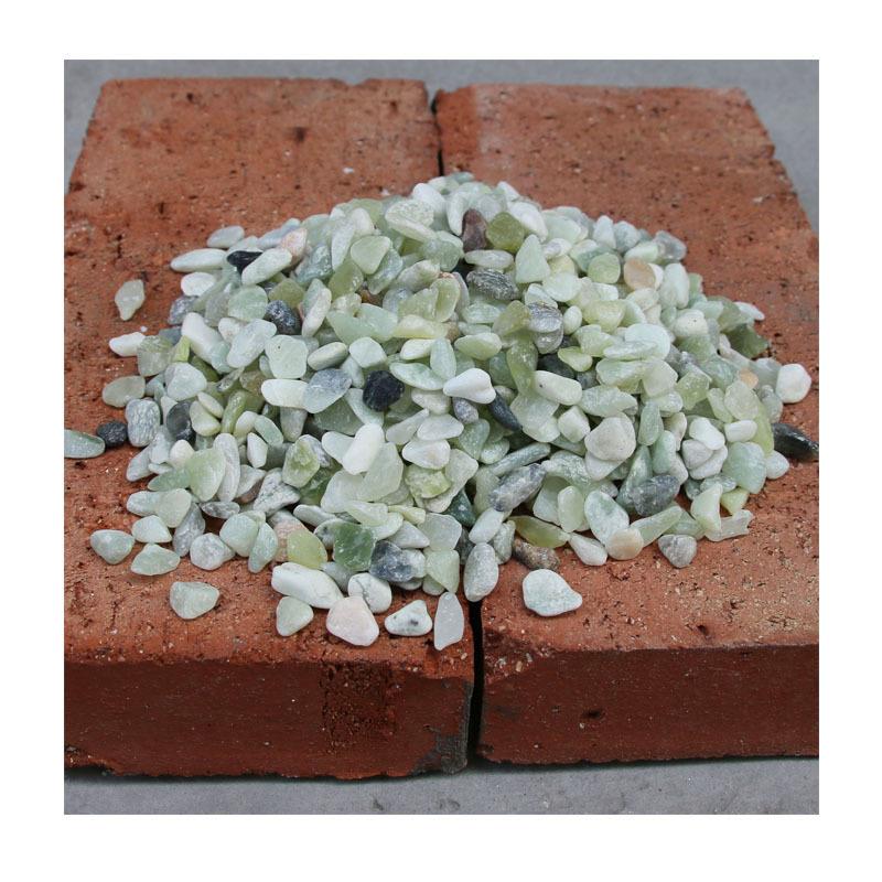 用白色资源米314黄石水色洗专石园林铺路砾彩石子庭院造景小碎石