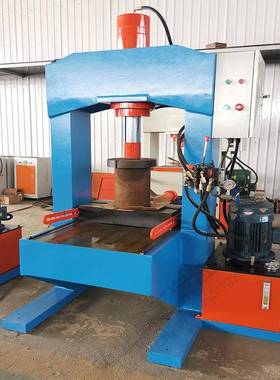 龙成门液压、机YM-150T架式液压机用于拆装、成型、校直拉伸型框