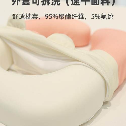 折叠午FS757101枕桌趴睡枕童小学生上抱枕睡觉儿午睡休枕头趴kω