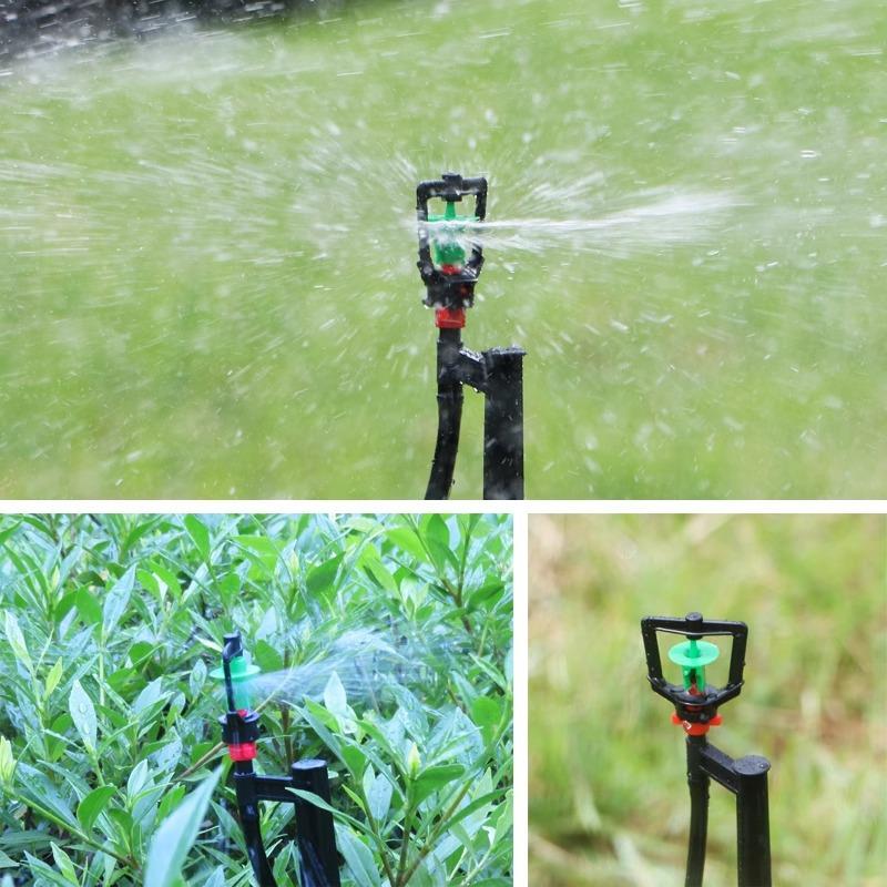 自动转喷头浇人花懒家用菜浇地菜定时浇水器灌溉DMM喷旋淋360喷洒