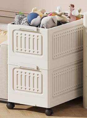 折叠收柜储物柜子塑料多置CX112223纳物架客厅层物置柜免安装衣柜