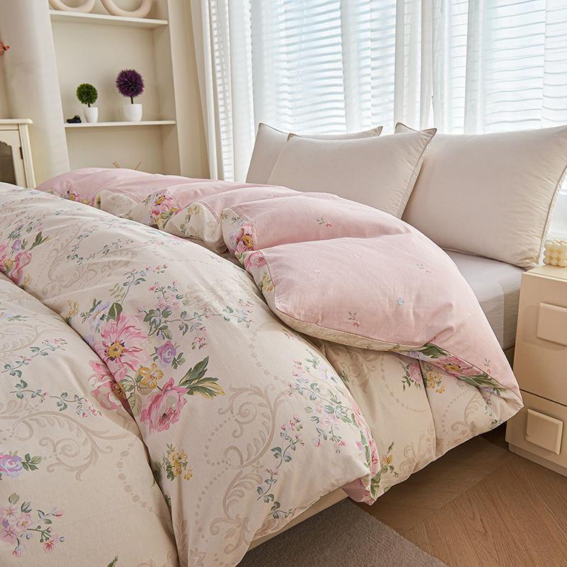 全棉被套双纯棉印花生宿舍单人人被芯被YZM子套四季通用床学上被