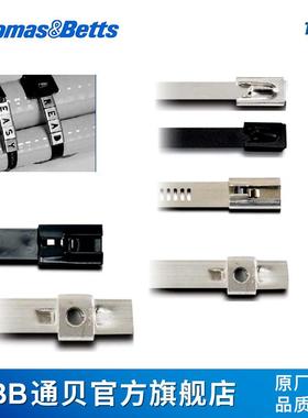 AB通贝YRL-B5-650-BCTy扎-Rap16不锈钢带黑色AIZ扎带重复使用带