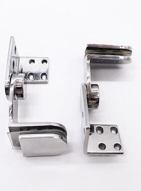 04不锈钢精铸下玻璃门天ZS-50013地合页办公室隔门上铰断链高档轴