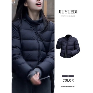 JIUYUEDI九月底韩系设计感保暖棉服女冬季 厚外套上衣 百搭减龄时尚