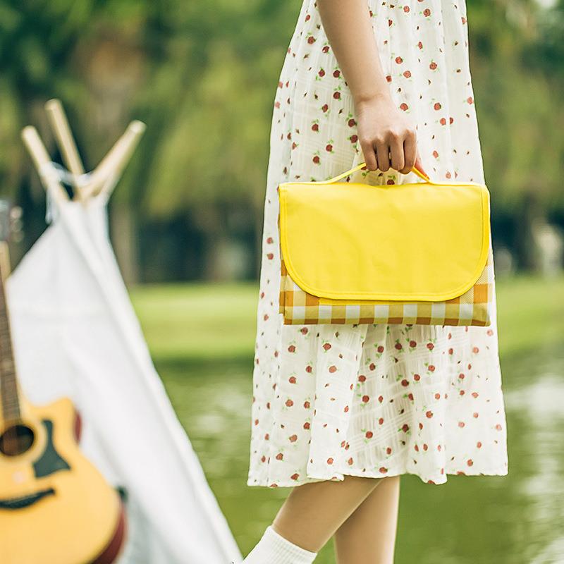 直销新款600D牛津布野餐垫防潮垫户外用品便携防水野炊郊游帐篷野