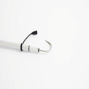 直销新款不锈钢可伸缩搭钩钩鱼器锚鱼捞鱼控鱼冰钓钩鱼器渔具配件