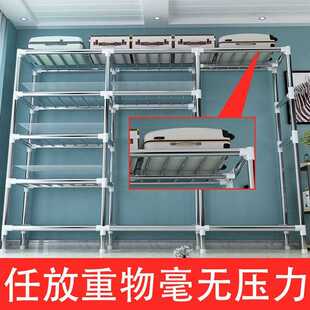 直销新款简易衣柜出租房用布衣柜简易组装家用卧室柜加粗加固衣架