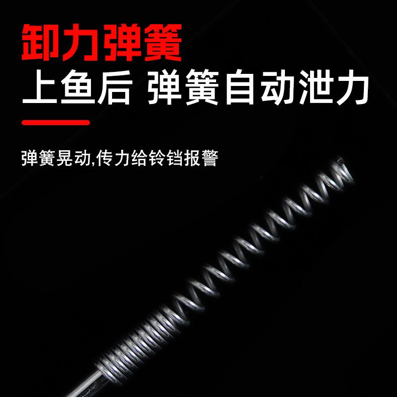 新款直销自动上鱼器简易钓鱼地插手线懒人钓鱼器全自动弹簧甲鱼鲢