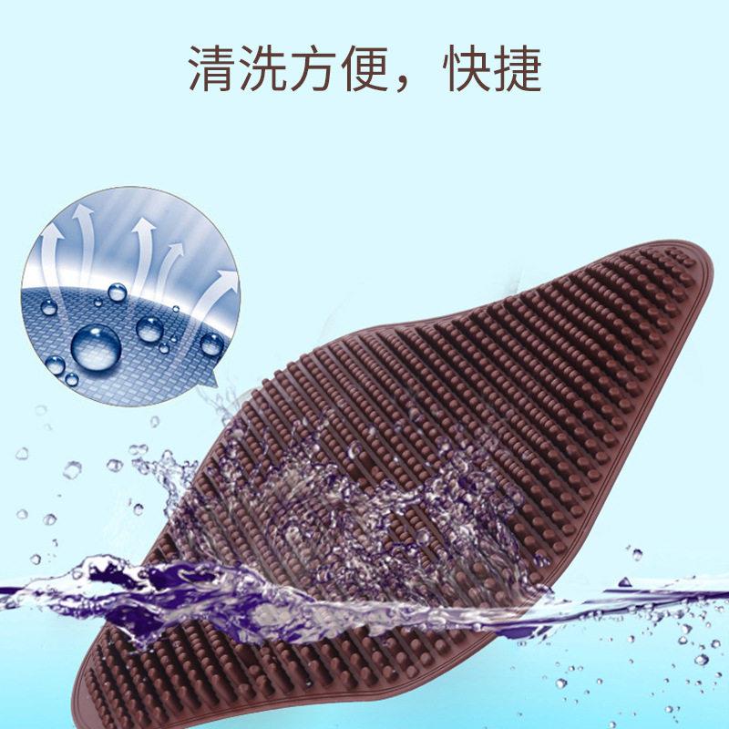 新款直销定制现货硅胶汽车坐垫公室按摩垫汽车头枕腰靠坐垫套装方