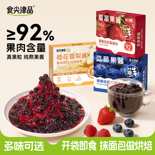儿童纯熬蓝莓果酱独立小包装