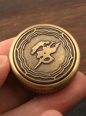 可旋转心经手把件般若波罗蜜多心经转转家居装饰禅意桌面摆件礼物