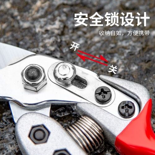 剪枝果树修枝剪刀园艺园林修剪树枝省力剪花椒树家用粗枝强力剪子