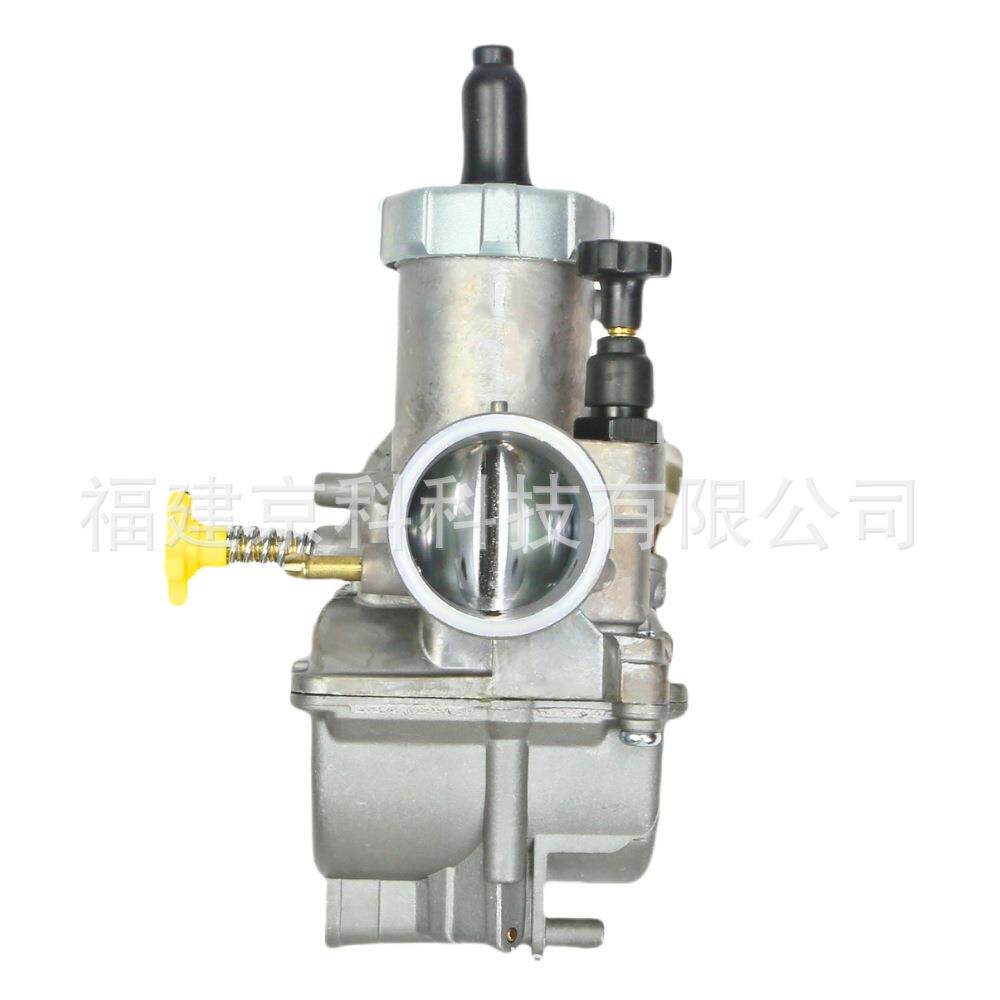 新款直销摩托车PE28化油器适用改装车越野车300CC手动怠速