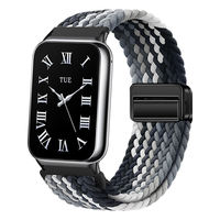 This new smart Samsung FIT 3 wristband is a breathable and high-end accessory for both men and women. It is suitable for the woven magnetic clasp of the Samsung Fit3 wristband and the Galaxy fit3 nylon loop sports wristband thumbnail 4