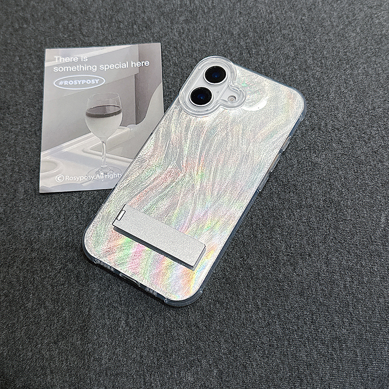 IMD大孔羽纱iphone16Promax手机壳适用苹果1514plus保护套1213超好看XS/XR高级11硅胶防摔78/SE2全包新款韩系