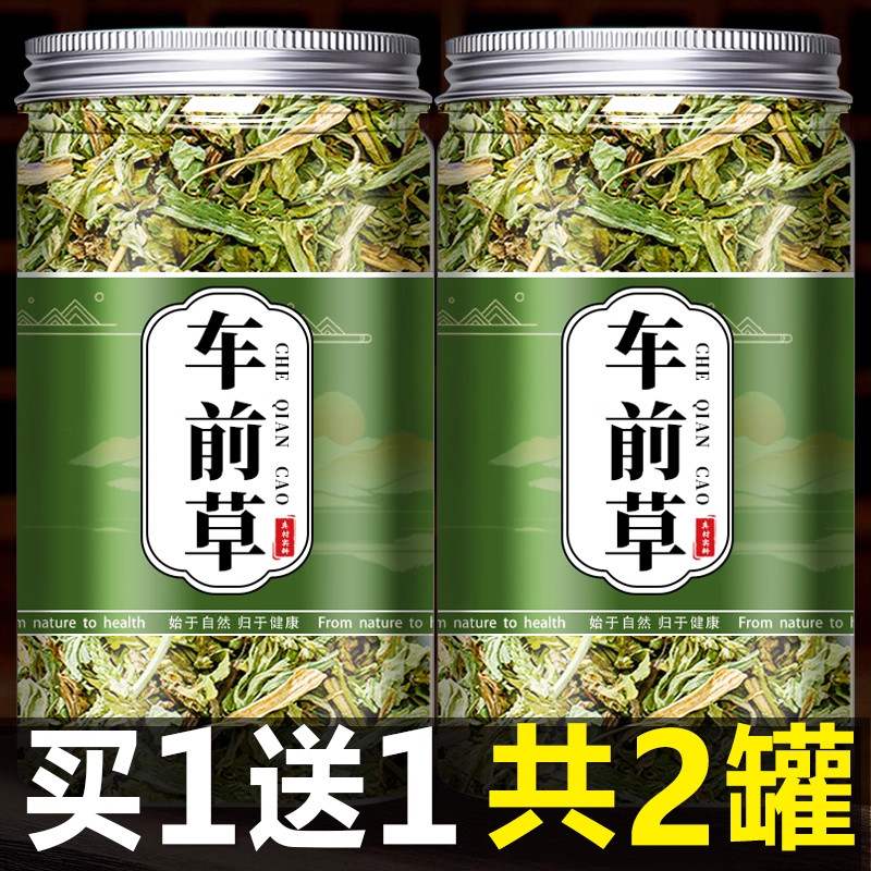 车前草野生中药500g新鲜干货袋泡茶车前子中草药材正品猫爪草泡水