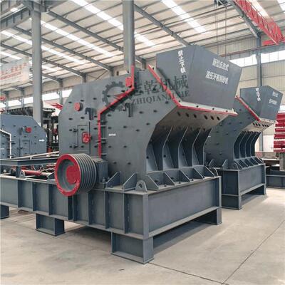 液压开箱制砂机小型一次成型打砂机反击式人造沙设备炉渣粉碎