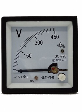金陵牌 厂家直供 SQ-72B型电压表     可按要求多种规格