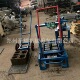 水泥制砖机小型水泥空心砖机行走式 手板两块固定式 式 家用电免烧砖