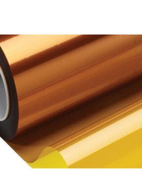 PI膜金手指PI原膜金黄色茶色黑色透明聚酰亚胺薄膜KAPTON深圳直供