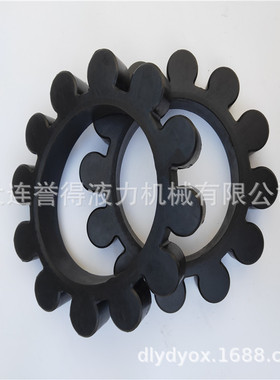 液力偶合器梅花垫弹性块yoxiiz450  耦合器配件