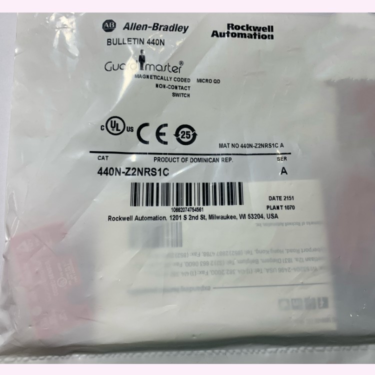 AB非接触式开关440N-Z2NRS1C 440N-Z2NRS1A