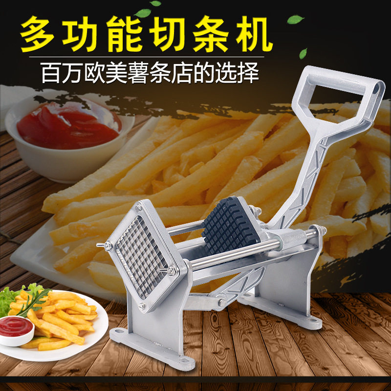 不锈钢切薯条机手动切条机瓜果切条机切萝卜黄瓜土豆条机