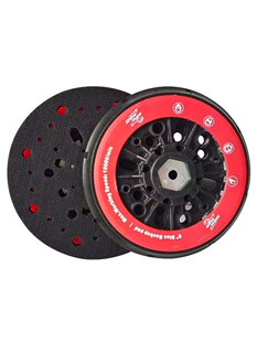 炫美电动砂纸机托盘6寸150mm干磨机圆盘底座8mm螺丝打磨机底盘