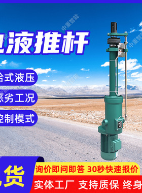 电液推杆 占据空间小电液推杆 DYTZ450-/110整体直式电液推杆