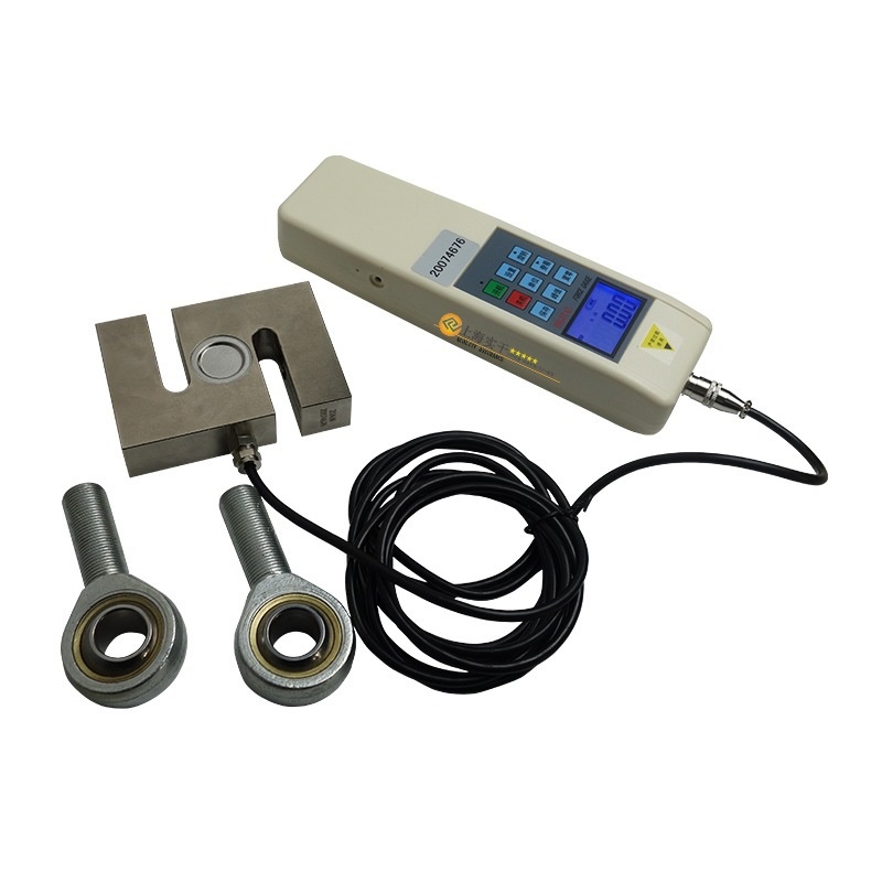 高清数显测力仪5T 应变式标准压力计 3吨数显推拉力计背光功能