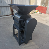 对辊式 农作物小型压扁机电动厚薄可调挤扁机 多功能破碎机