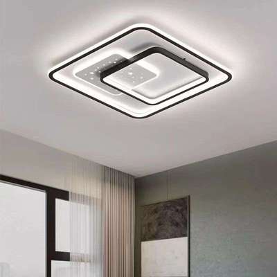 客厅主灯现代简约大气网红组合全屋套餐吊灯具大全中山吸顶灯led