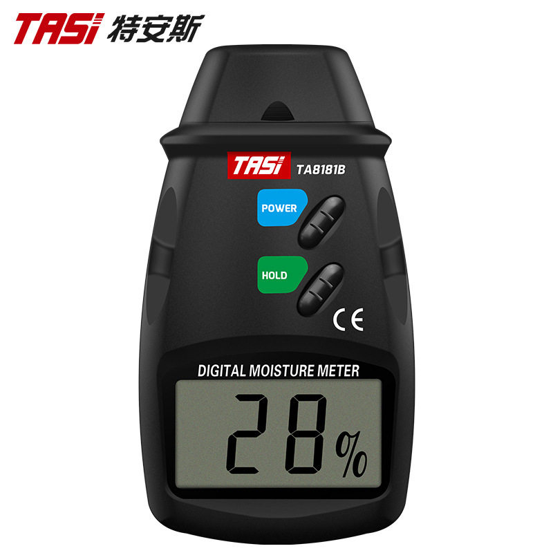 木材水分仪TA8181B 木材温度测定仪含水率仪湿度器检测仪