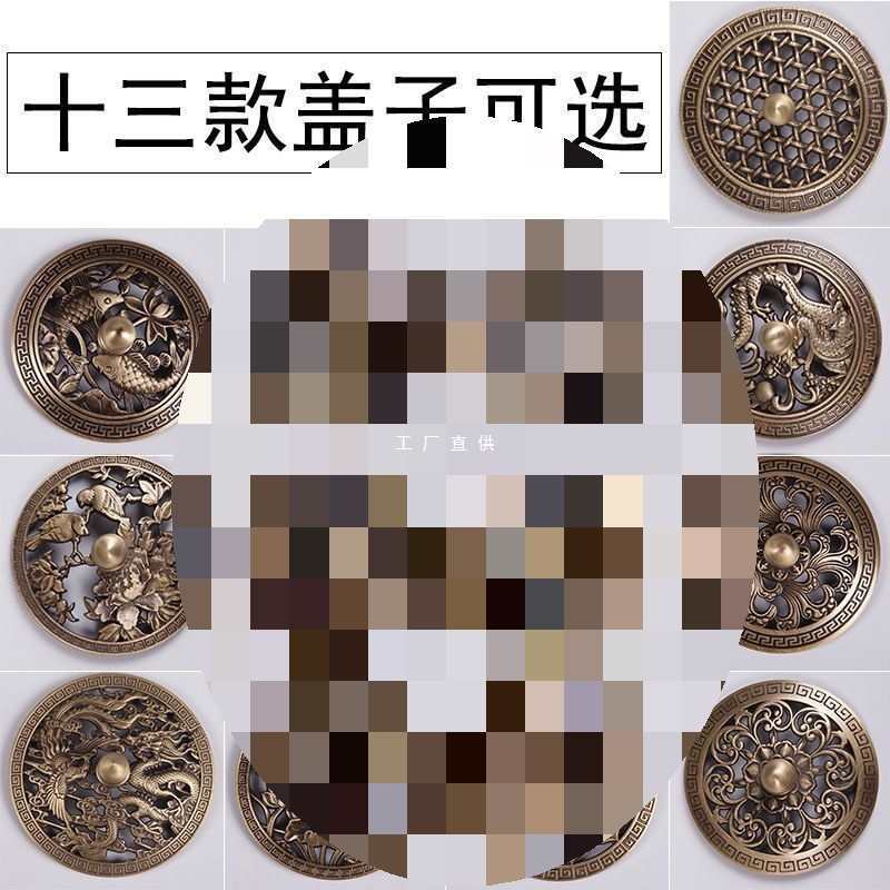 铜香道入门套装纂香篆檀沉香粉打篆工具入门用具熏香炉塔香