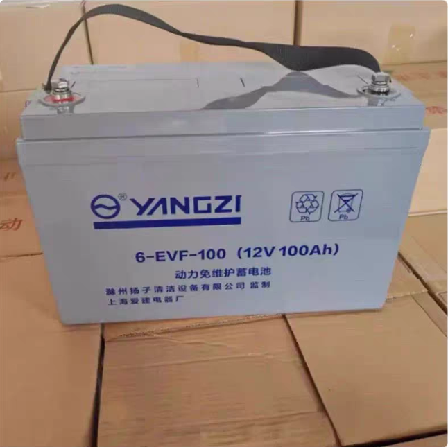 YANGZI扬子12V100AH洗地机电瓶