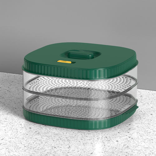 加厚微波炉专用蒸笼加热蒸盒家用蒸包子馒头多功能带盖大号蒸屉