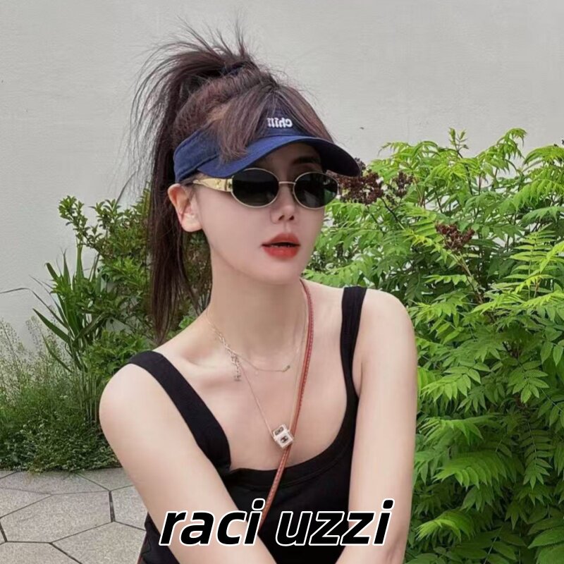lisa同款凯旋门墨镜女小脸圆形近视太阳镜防紫外线复古时髦老钱风