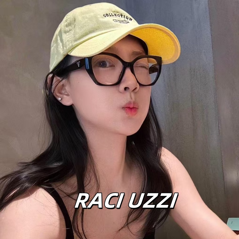 素颜时尚猫眼P家镜框防蓝光防辐射近视眼镜女可配有度数眼睛框架