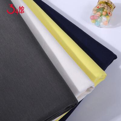 80S丝光纯棉面料薄款丝光双面针织汗布纯棉汗布高品质全棉T恤布料