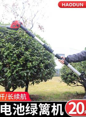 加长杆动绿篱机伸缩加长修机高枝绿篱篱机苗剪LTJ木园林茶树电锂