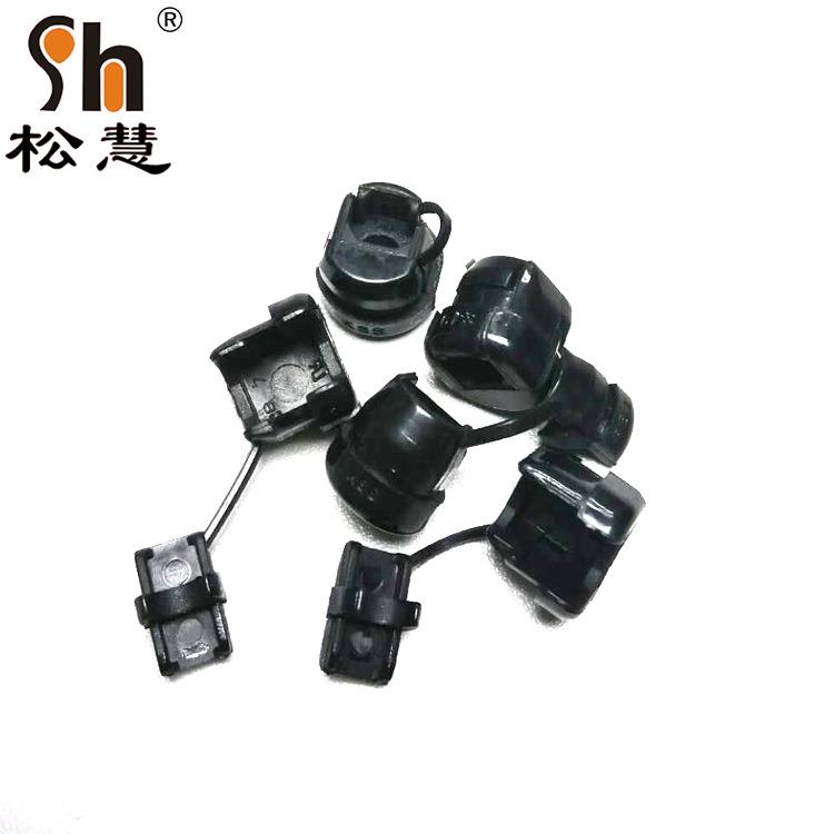 规电源线6N3-4扣6N扣34塑料电源线尼-龙固线器卡扣线夹格齐全
