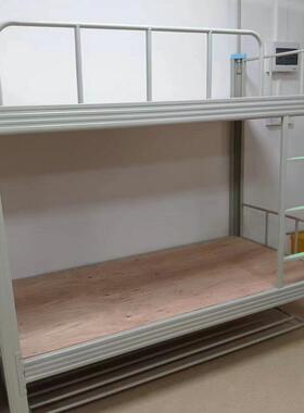 用寝校室护栏带闭口型材床加厚上铺铁FQC床高低下床员工宿舍双层
