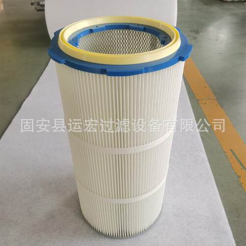 工业除尘320x600芯除尘滤筒六耳除尘滤芯覆滤膜滤筒