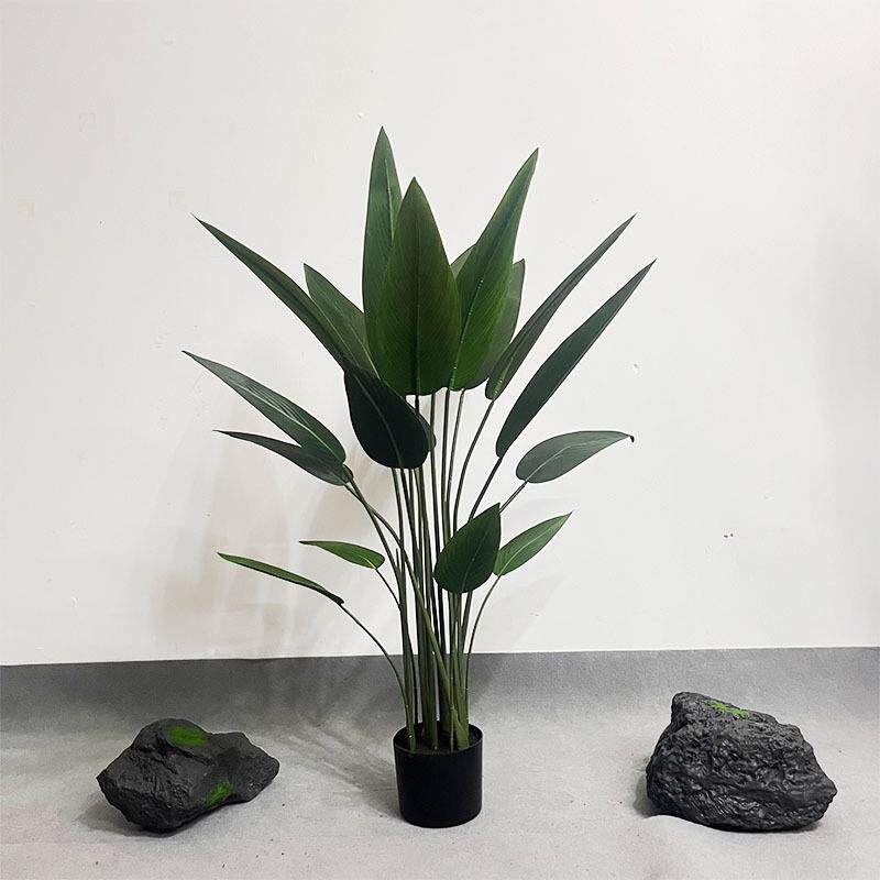仿绿植植美人欧蕉22032702天堂鸟盆栽北假室内落地软装装饰真盆景