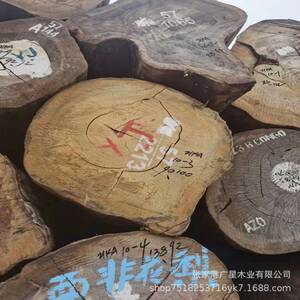 广星木业现货 西非花梨原木 室内家具桌椅用实木亚花梨替代品